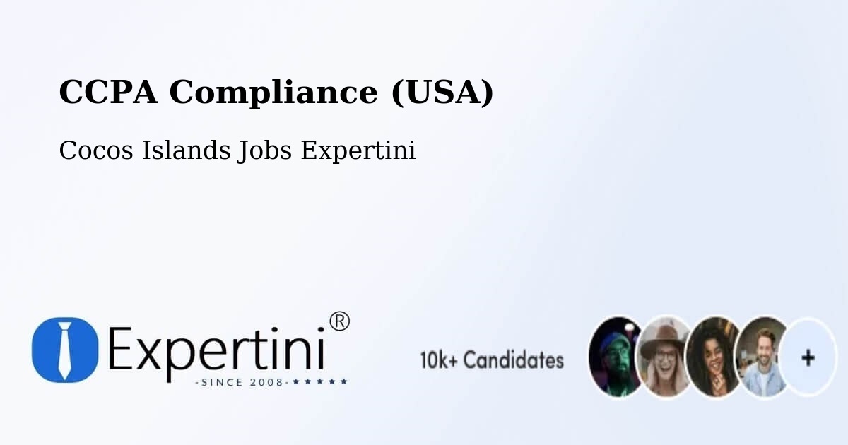 CCPA Privacy Rights & Compliance Notice – Cocos Islands - Cocos Islands Jobs Expertini