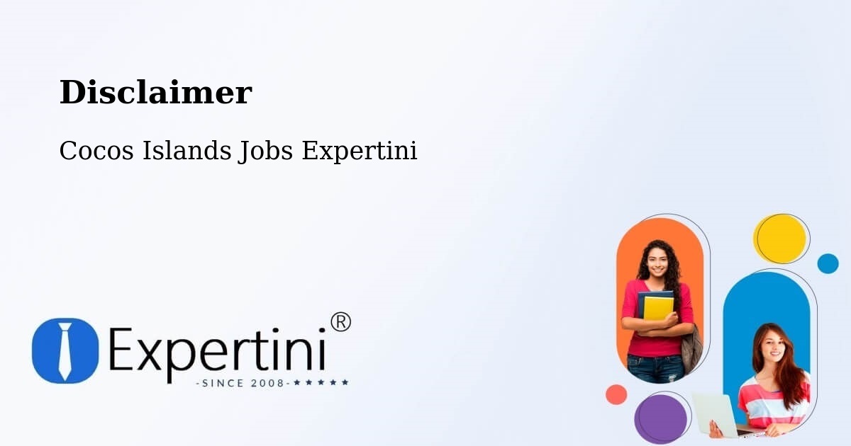 Disclaimer – Cocos Islands - Cocos Islands Jobs Expertini