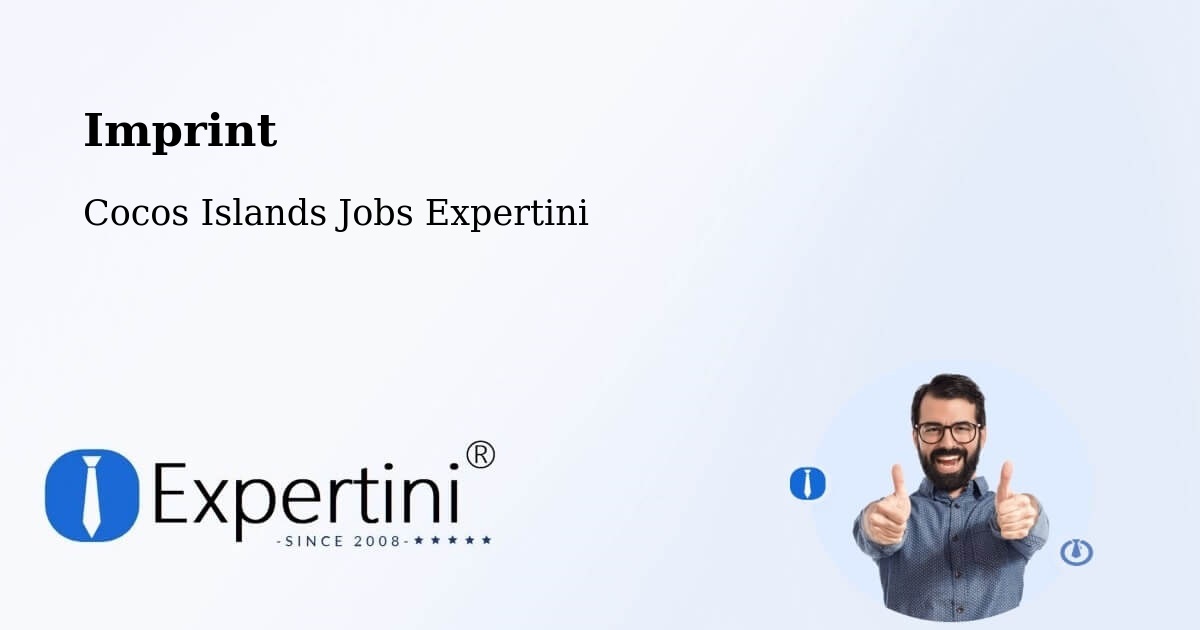 Imprint – Cocos Islands - Cocos Islands Jobs Expertini