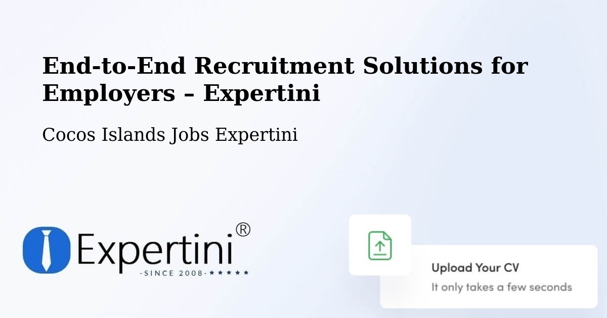 Recruitment Solutions for Employers – Cocos Islands - Cocos Islands Jobs Expertini