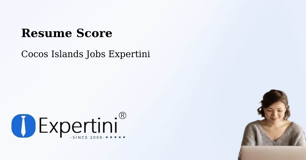 Resume Score & Job Description Match Tool – Cocos Islands - Cocos Islands Jobs Expertini