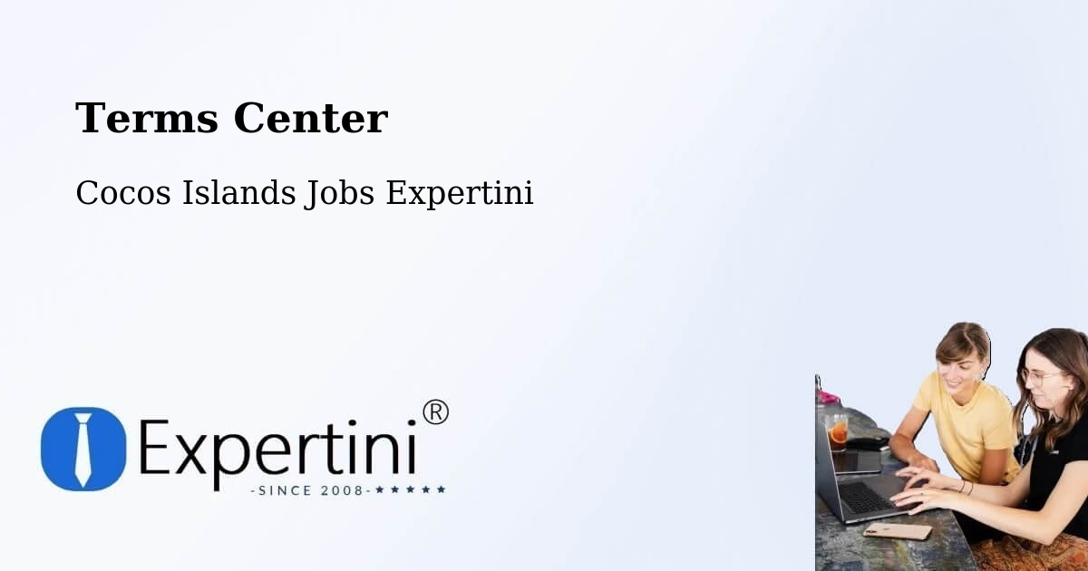 Terms of Service – Cocos Islands - Cocos Islands Jobs Expertini
